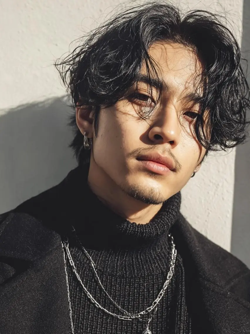 メンズ パーマ 💫お呼ばれヘア💫 men's✨ともえ✨のヘアスタイル