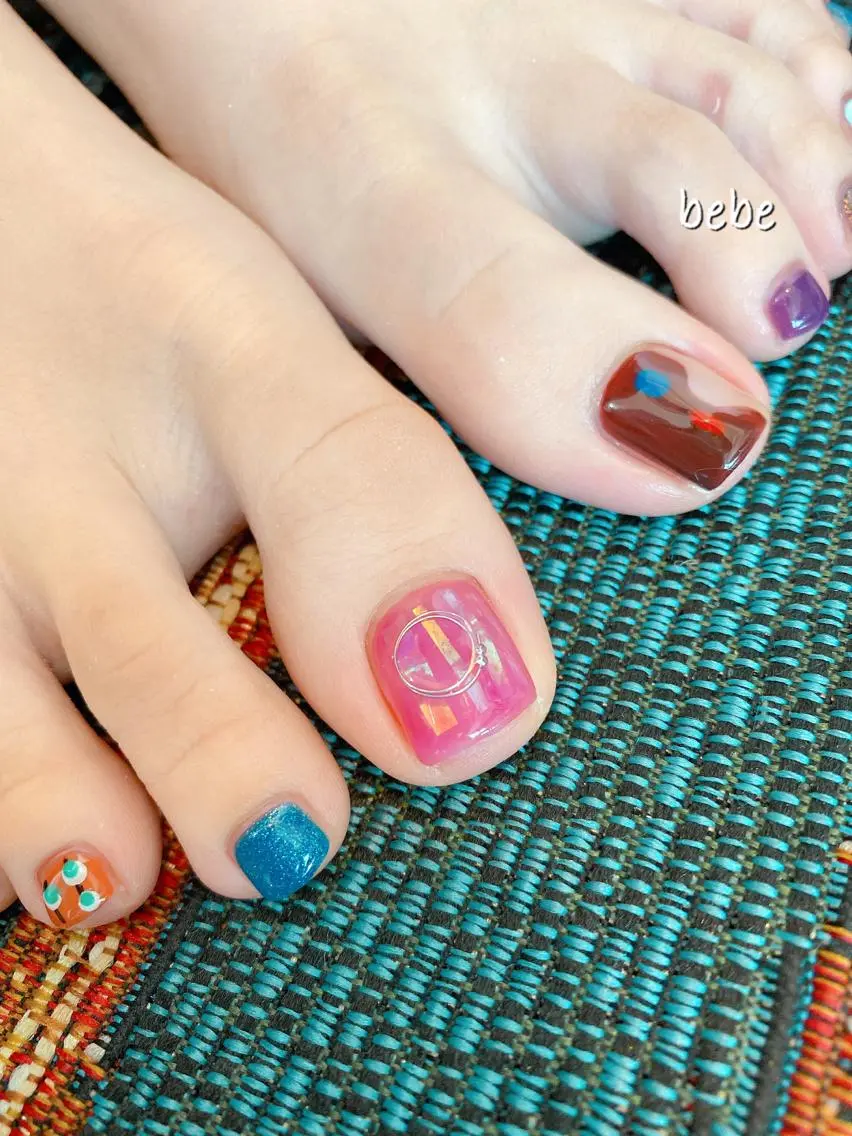 ネイル フットネイル ジェルネイル Ann nailのネイルデザイン
