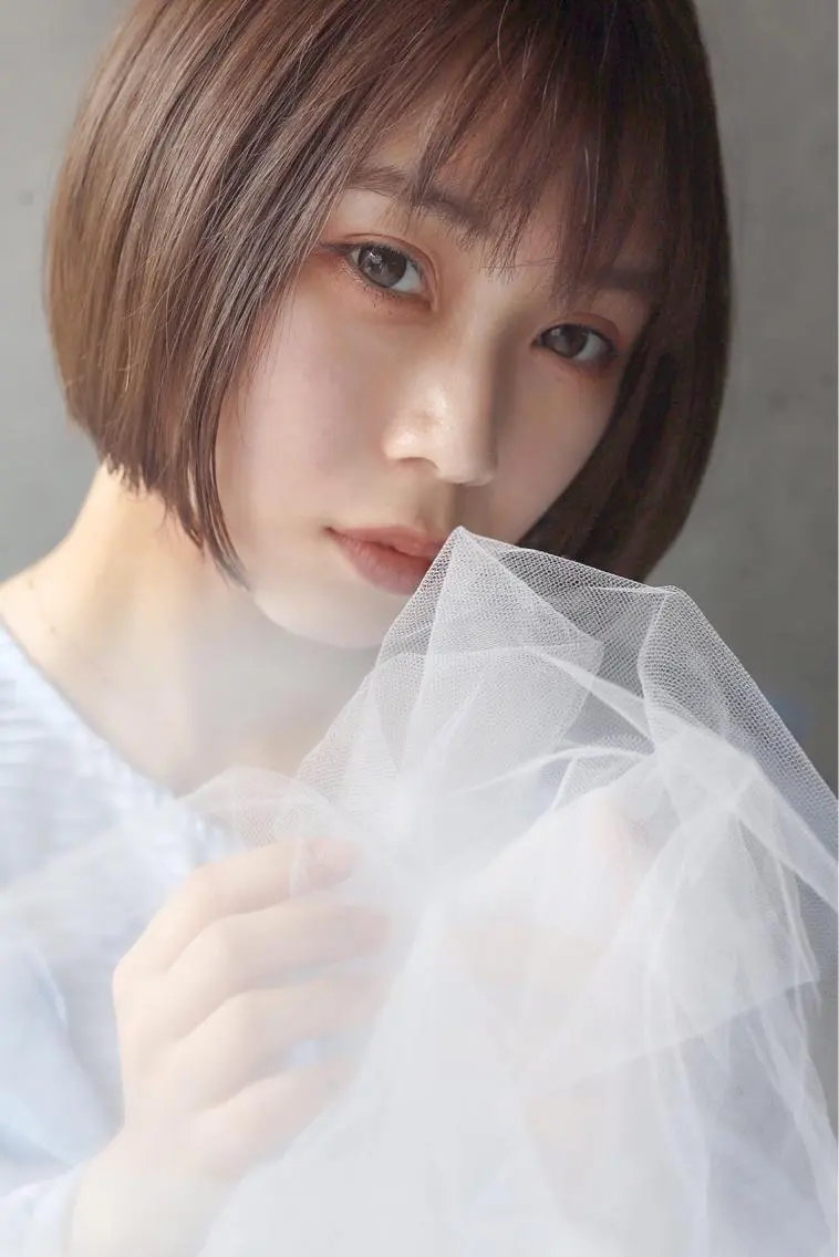 ミディアム まう/丸みショート ・ボブ特化／高円寺のヘアスタイル