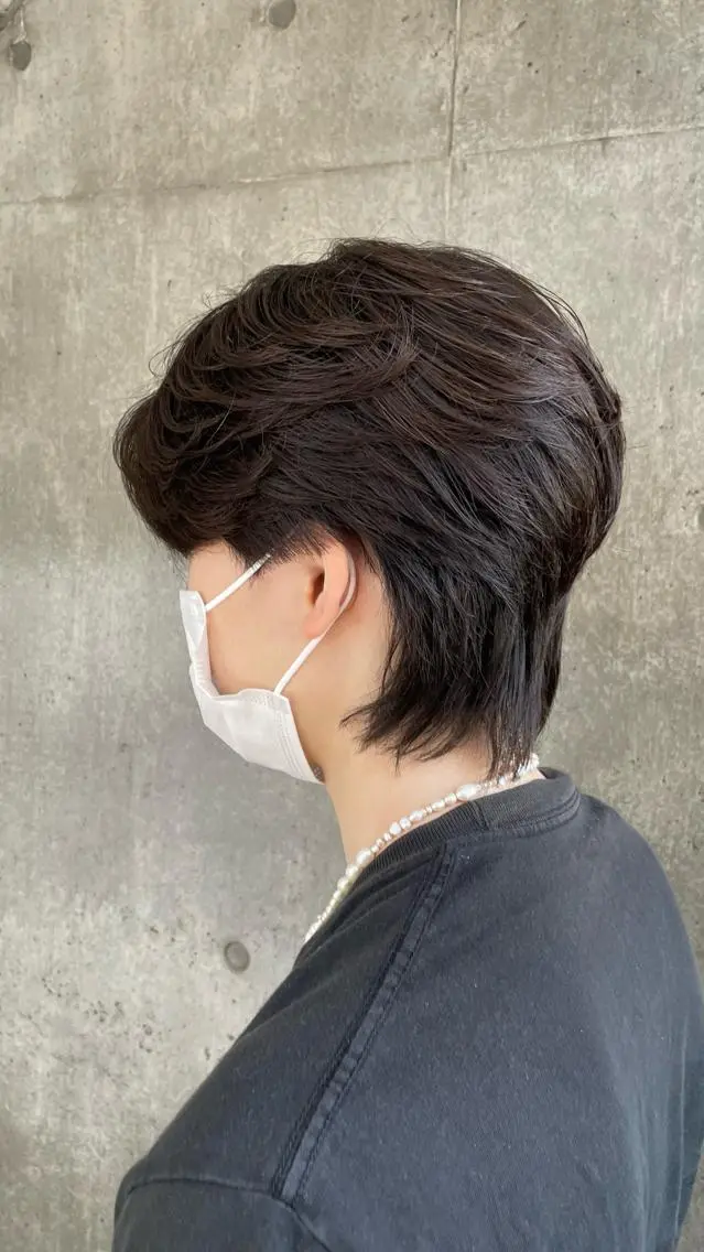 メンズ もりたみかこ 美容師お休み中のヘアスタイル