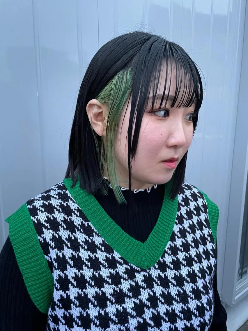 ショート カラー MARIN🦋/ 韓国ヘア×艶カラーのヘアスタイル