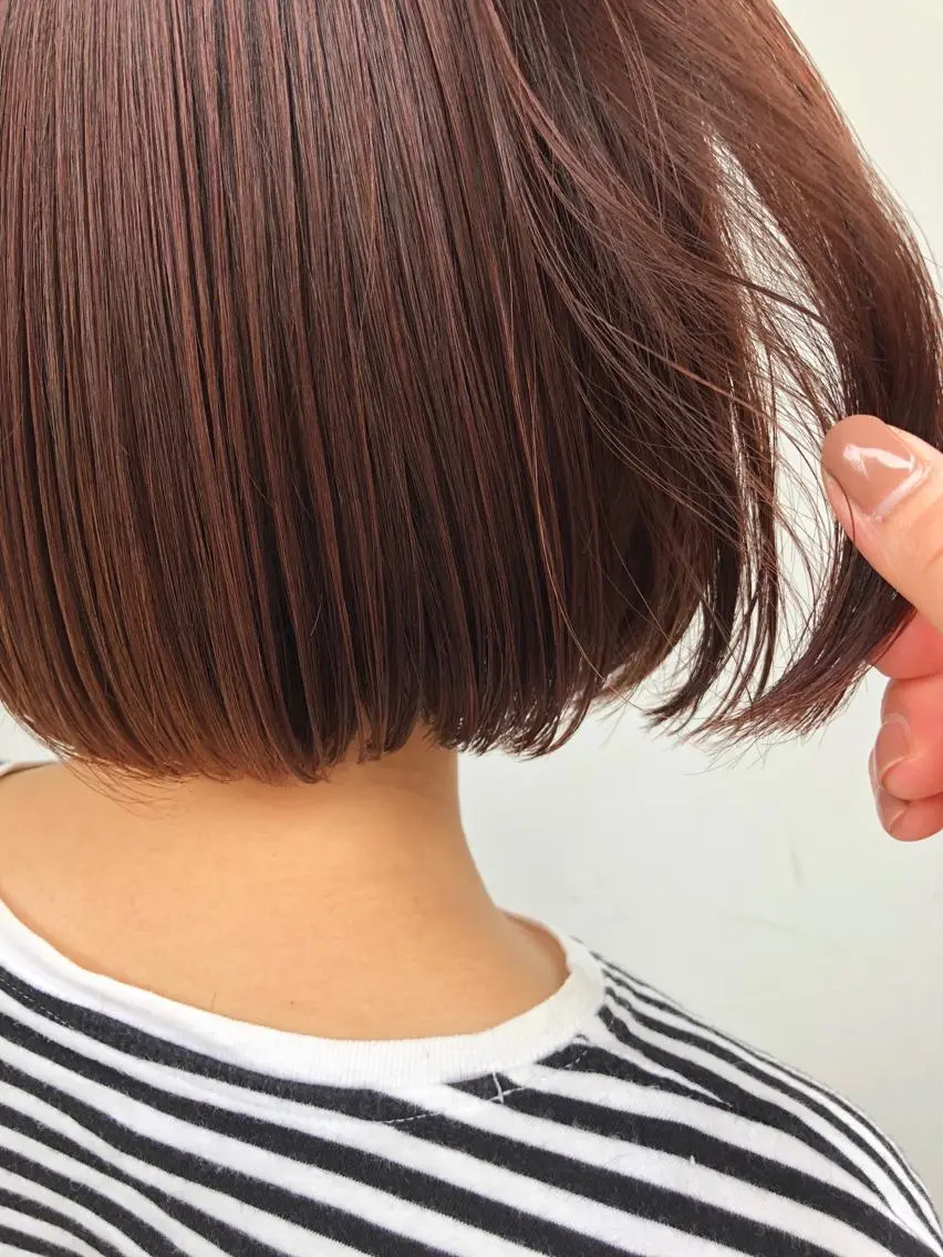 ミディアム カラー 東 みのりのヘアスタイル