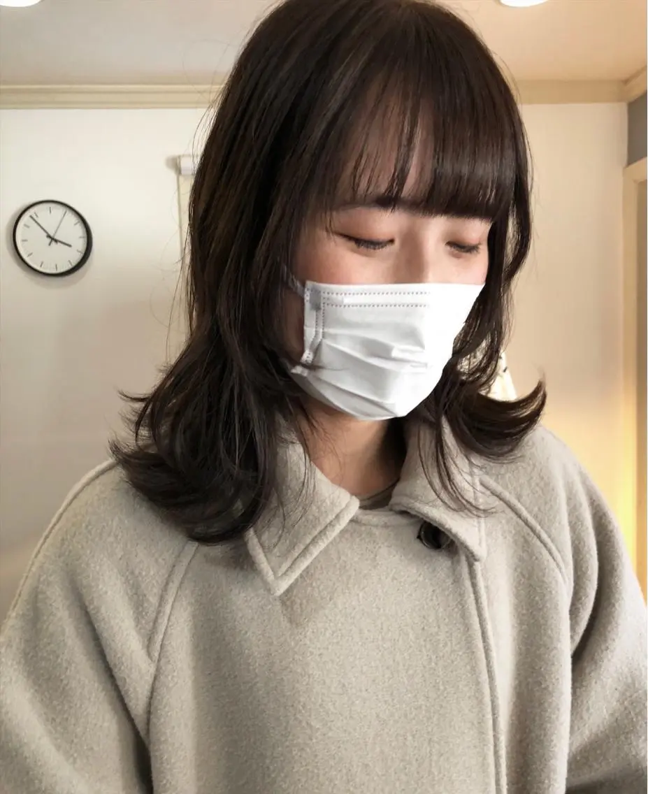 セミロング カラー eri kinjoのヘアスタイル