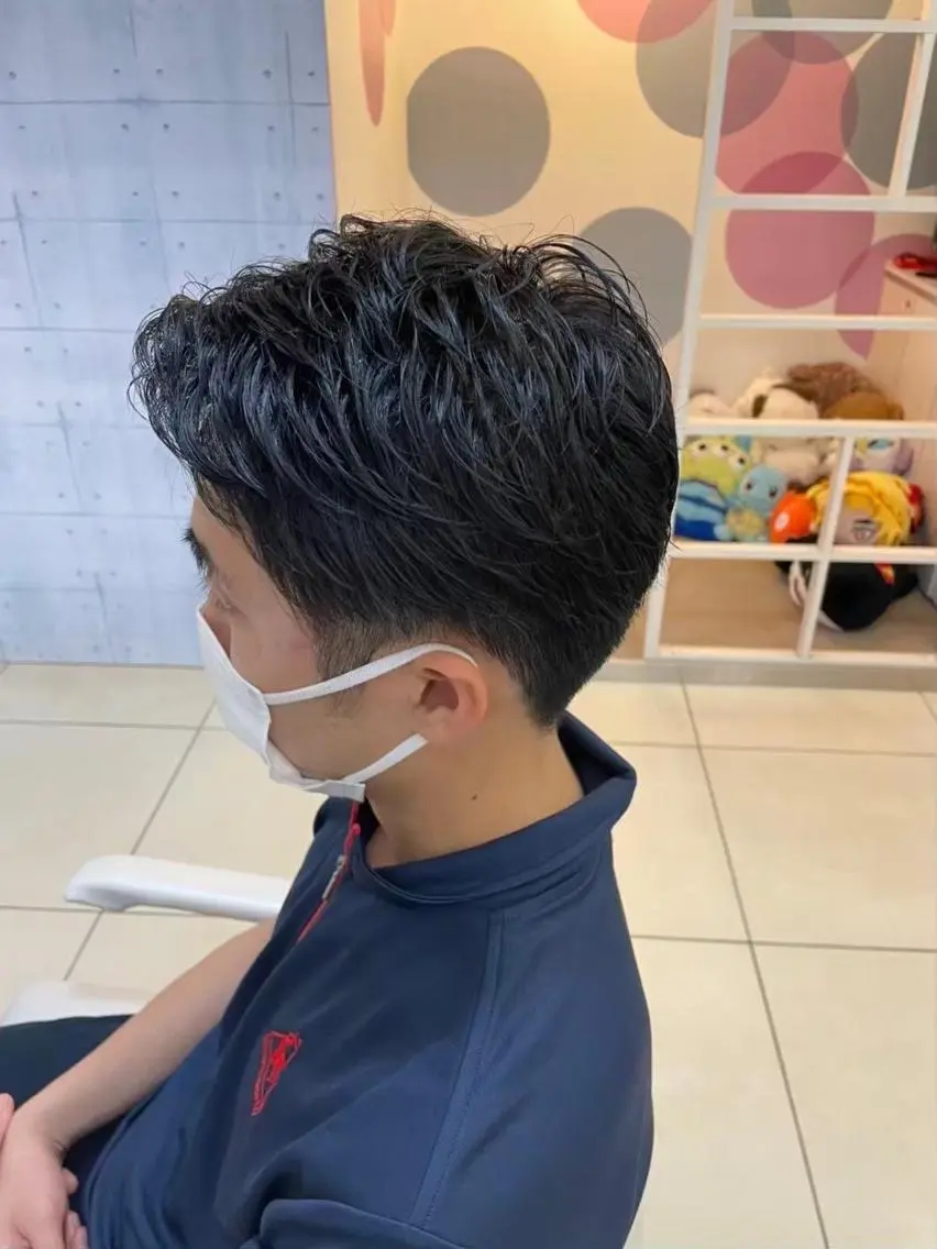 ショート メンズ 【メンズカット】 ✂️モデル募　市村のヘアスタイル