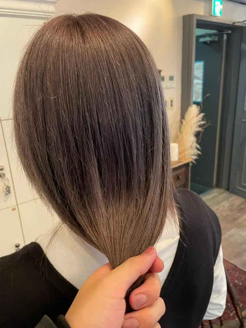 ミディアム 千原 海颯のヘアスタイル