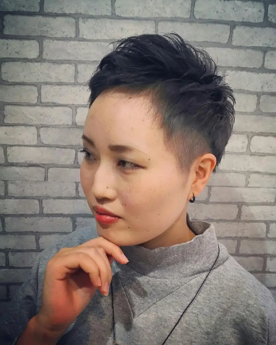 ショート ショートヘア 鈴木 じゅんやのヘアスタイル
