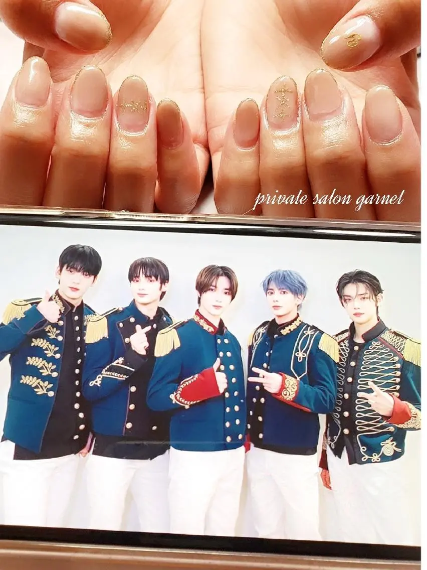 ネイル グラデーション シンプルネイル Garnet nailのネイルデザイン