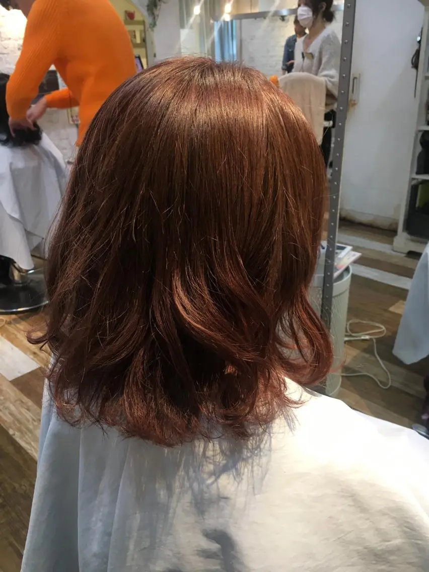 ミディアム アッシュ 角床直哉 カラーカットNO 1のヘアスタイル