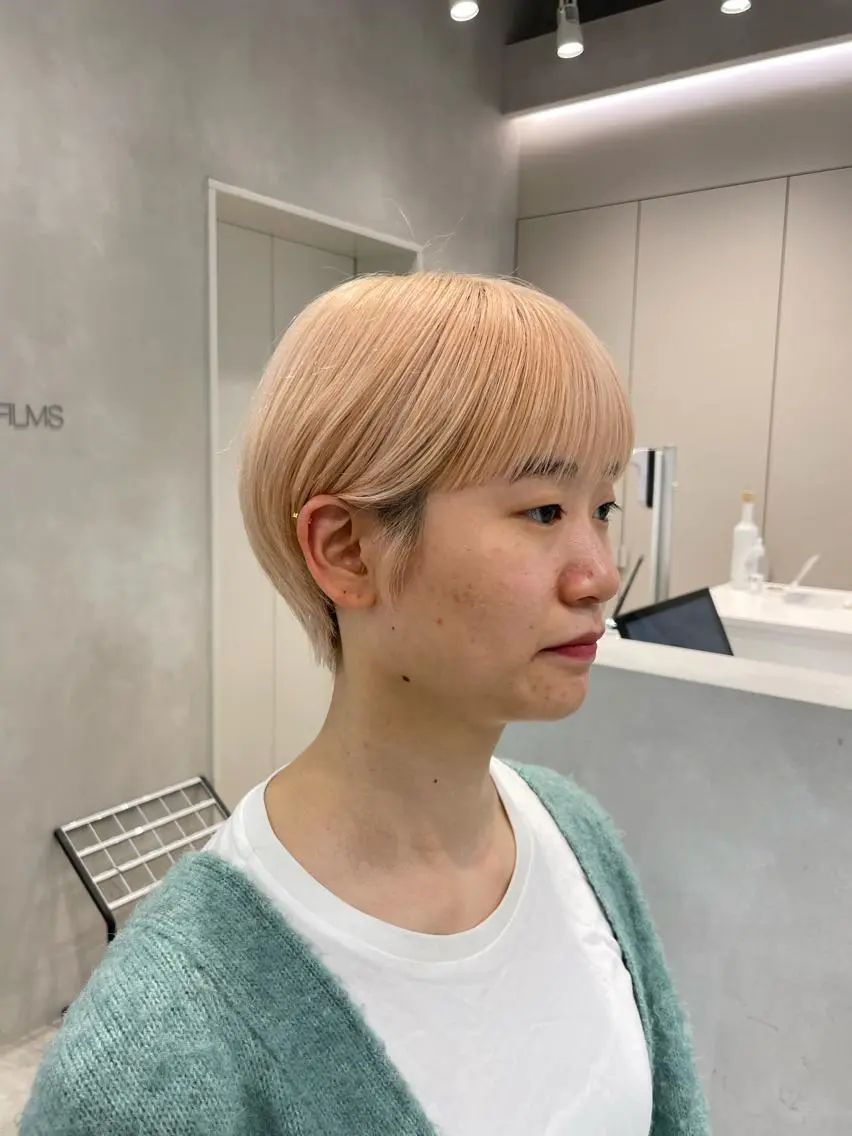 ショート ショートヘア 表参道レイヤーカット 髪質改善山岸季生のヘアスタイル