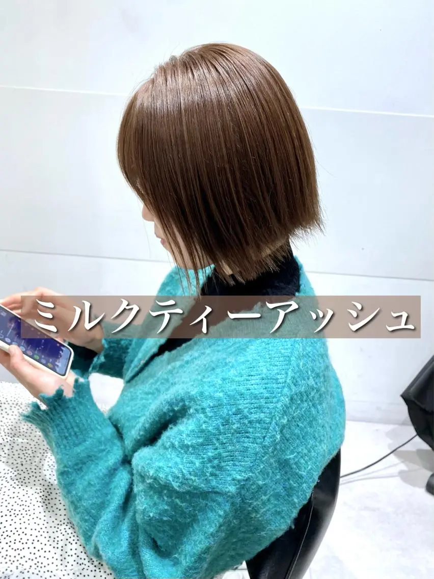 ショート カラー パーマ ヘアアレンジ メンズ キッズ ネイル マツエク・マツパ アイブロウ 絹髪質感TR💫 レイヤーカット/熊澤のヘアスタイル