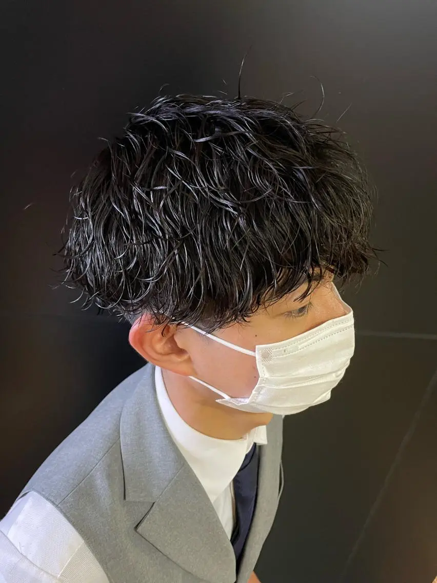 パーマ カット 【柏メンズパーマ職人 】店長 KAZUMAのヘアスタイル