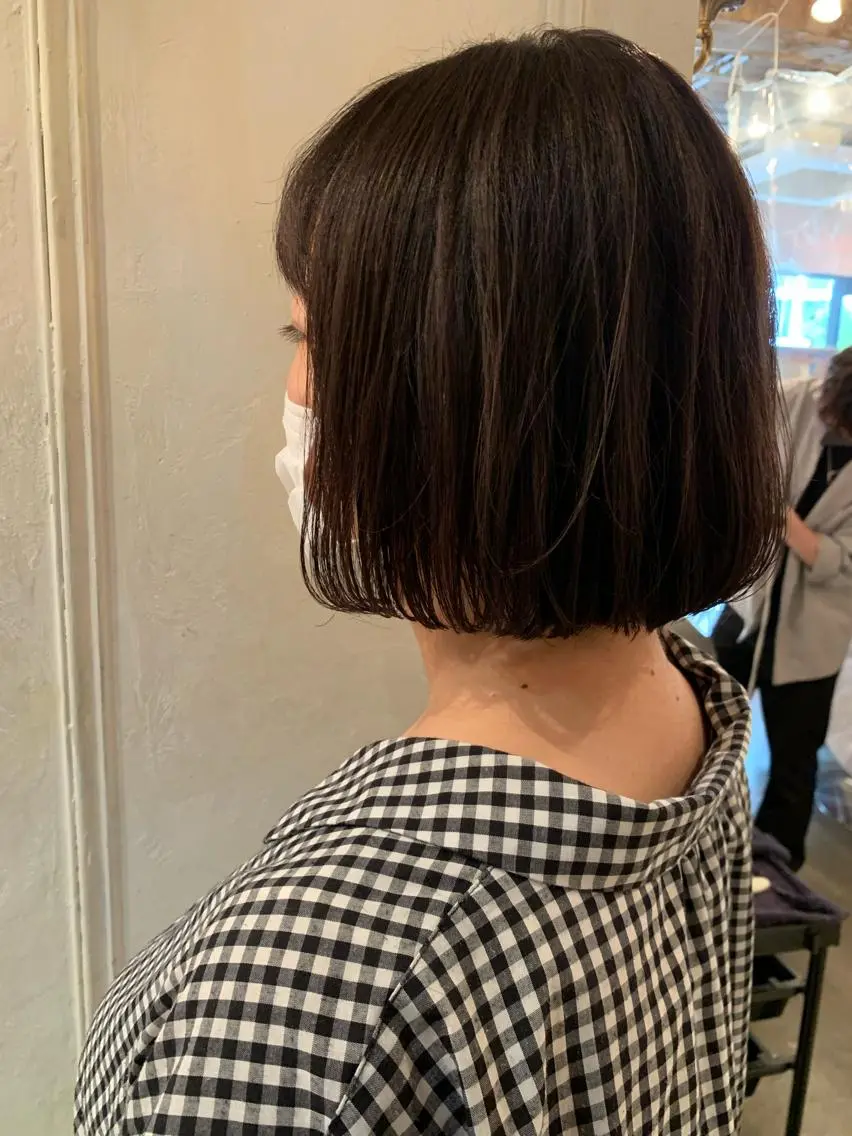 ショート 銀座🤍ボブ/ ミディアム/佐野夢美のヘアスタイル