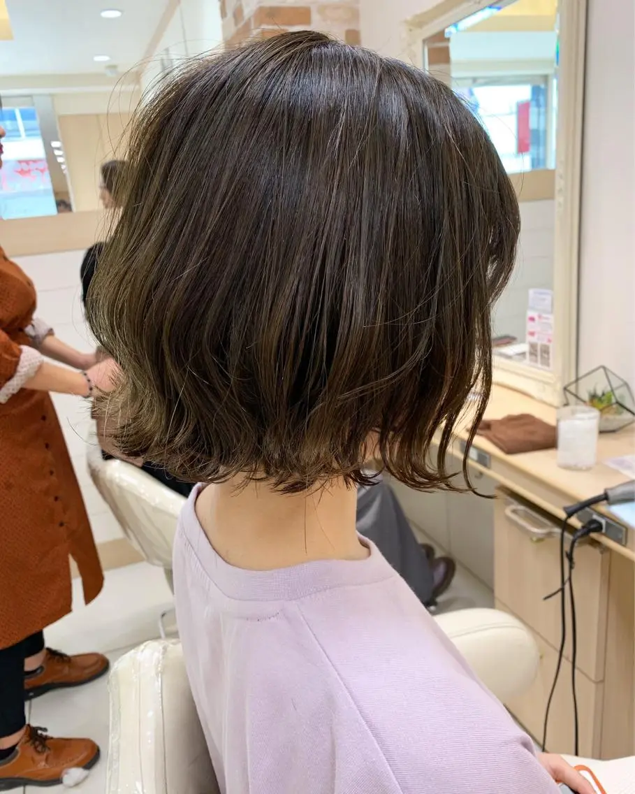 ショート カラー ヘアアレンジ カット ヘアカラー トリートメント 店長 大方康暉のヘアスタイル