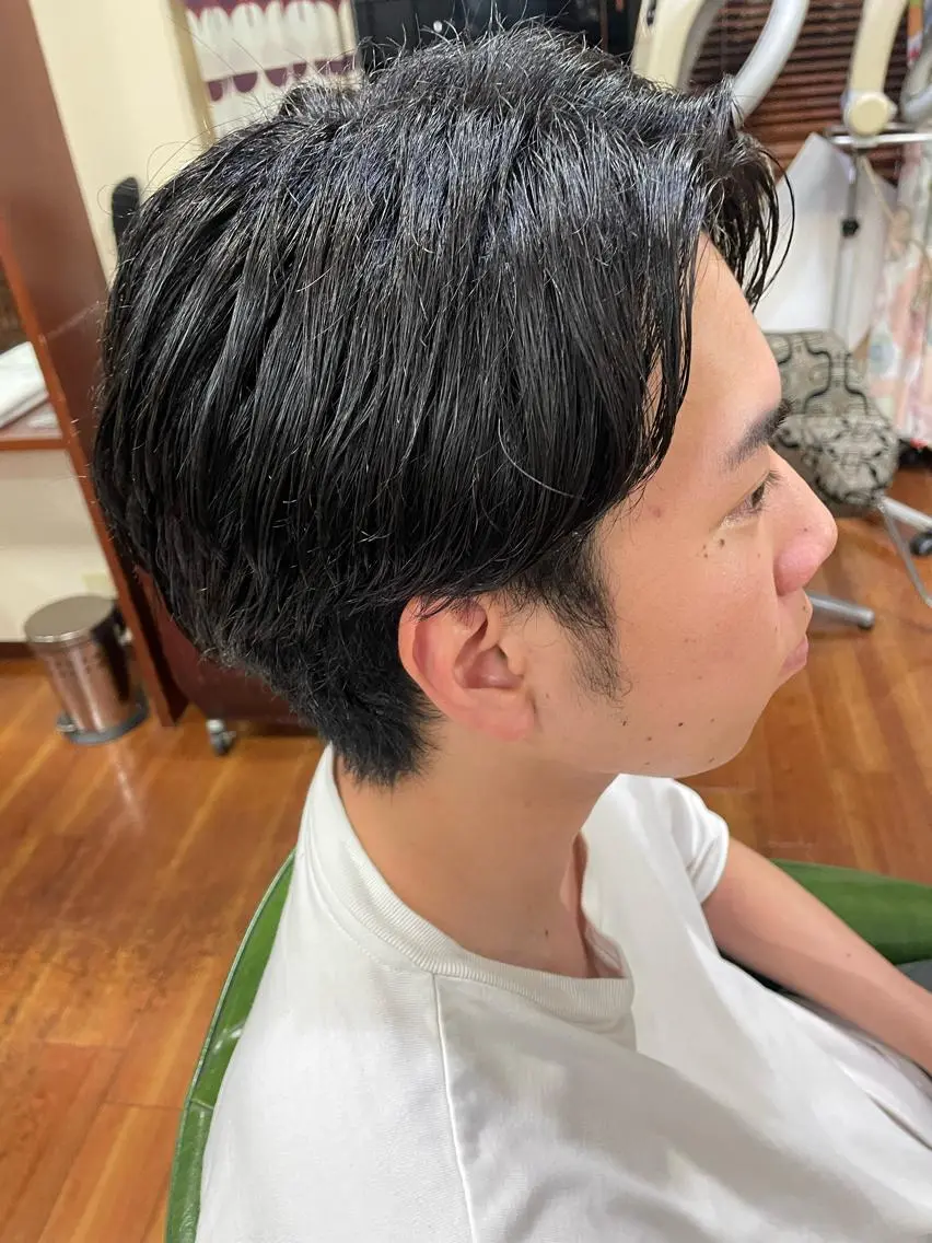 ショート メンズ 浅岡 昭汰のヘアスタイル