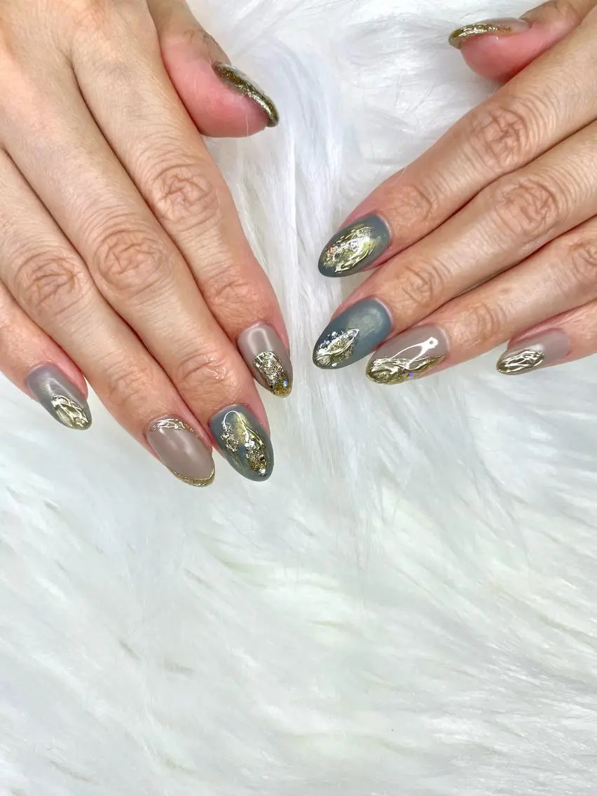 ネイル ニュアンスネイル ハンドネイル beauty salonM&Iのネイルデザイン