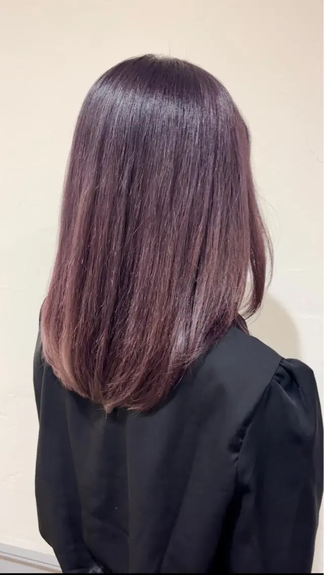 セミロング 髙橋 愛実のヘアスタイル