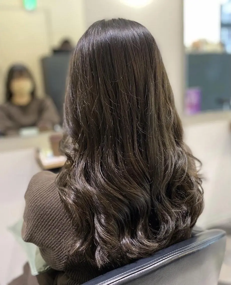 ロング カラー カット ヘアカラー トリートメント 似合わせカット 銀座/アライ カズヤのヘアスタイル