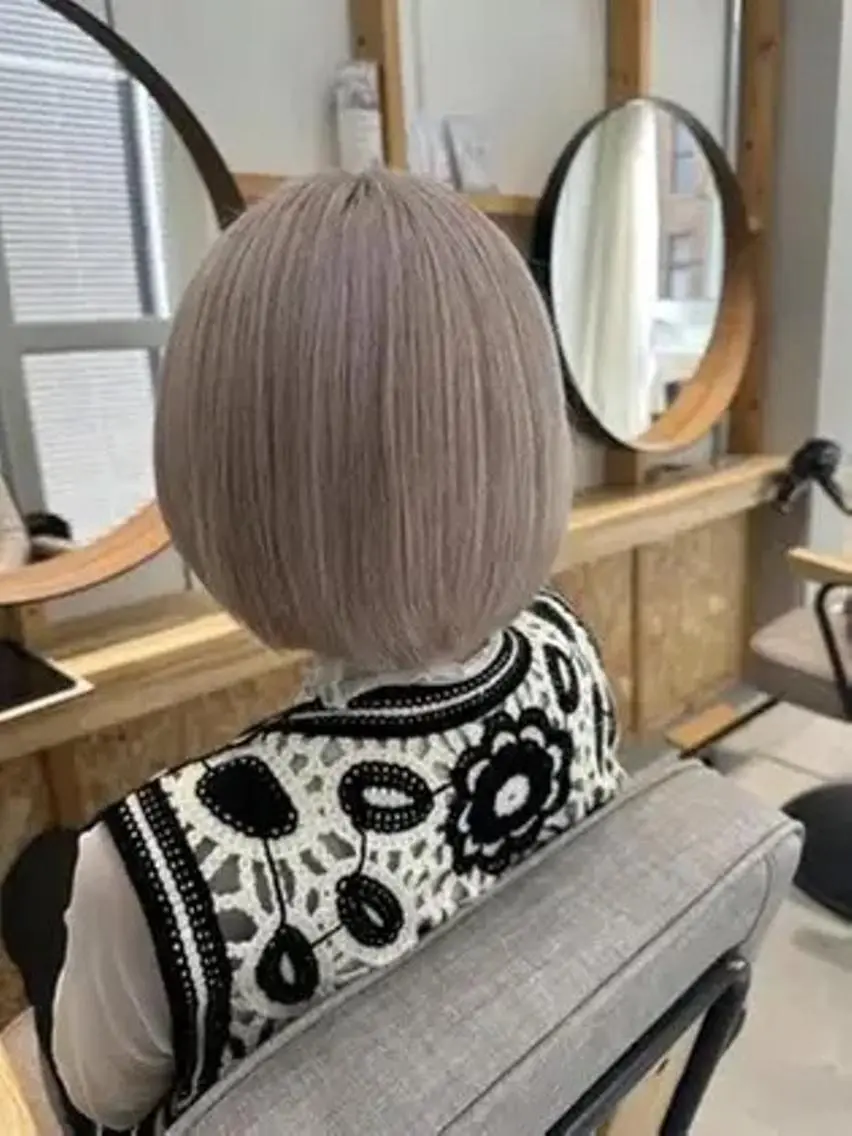 カラー 北川 智海のヘアスタイル