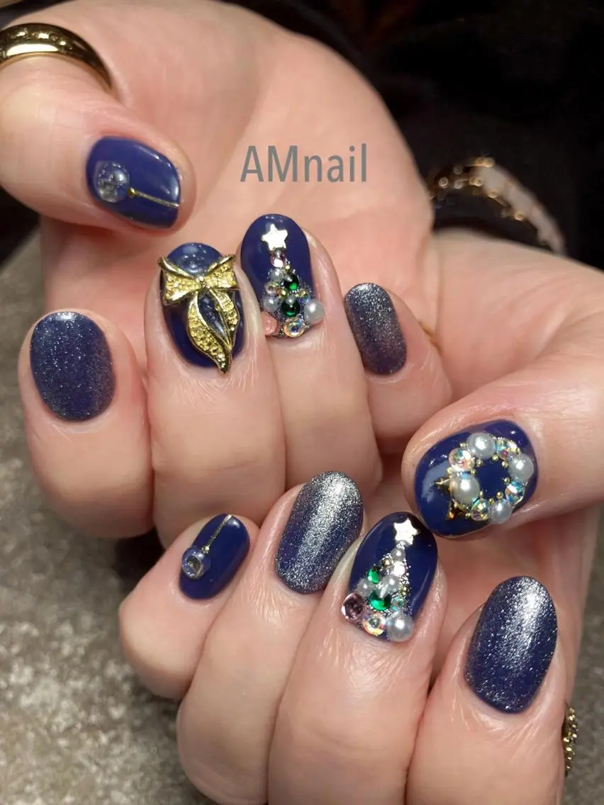 ネイル アートネイル 持ち込み ハンドネイル Am:nail 柏 SUE（スゥ）のネイルデザイン