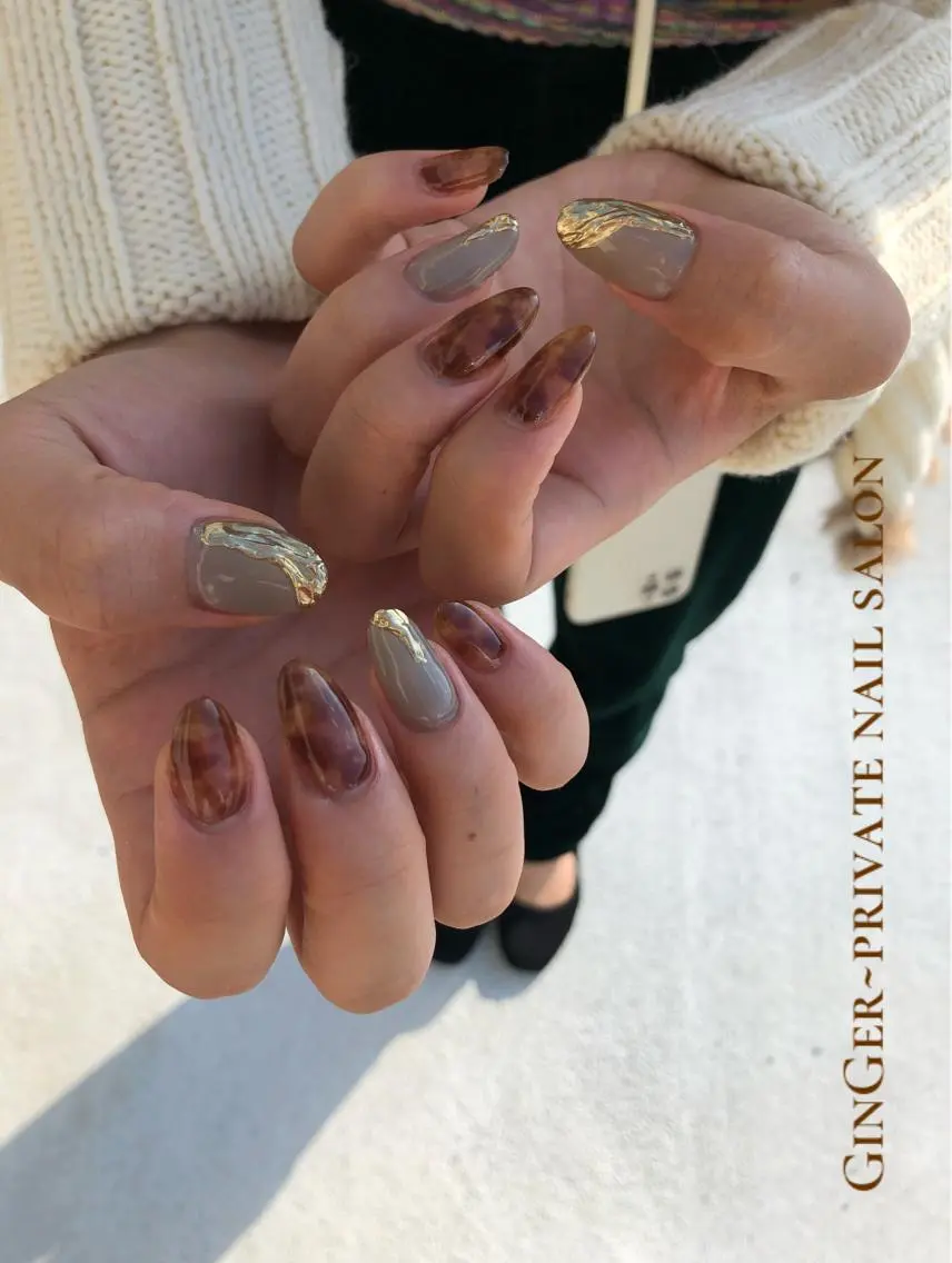 ネイル ginger nail&spaのネイルデザイン