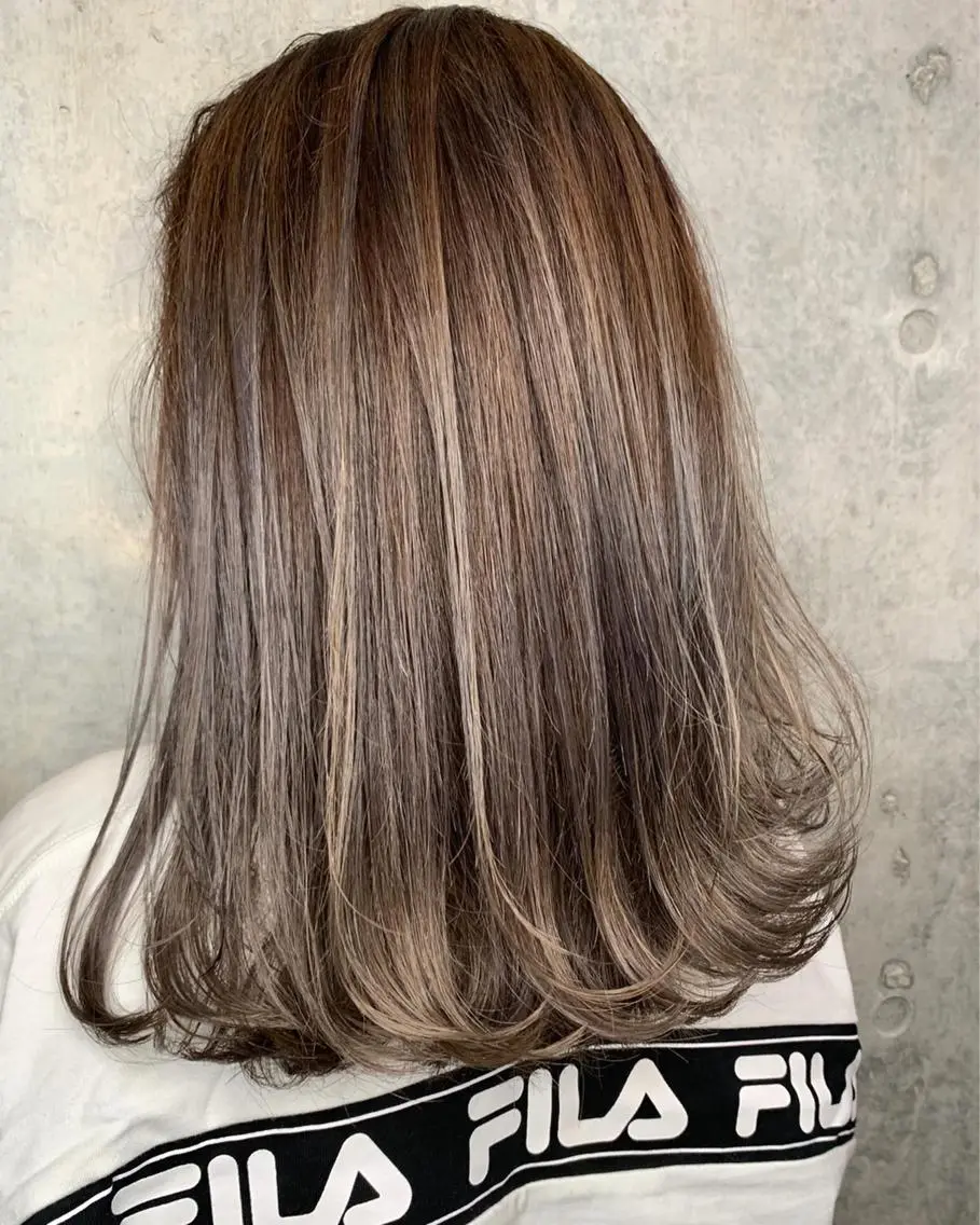 セミロング 髪質改善 Daisukiのヘアスタイル