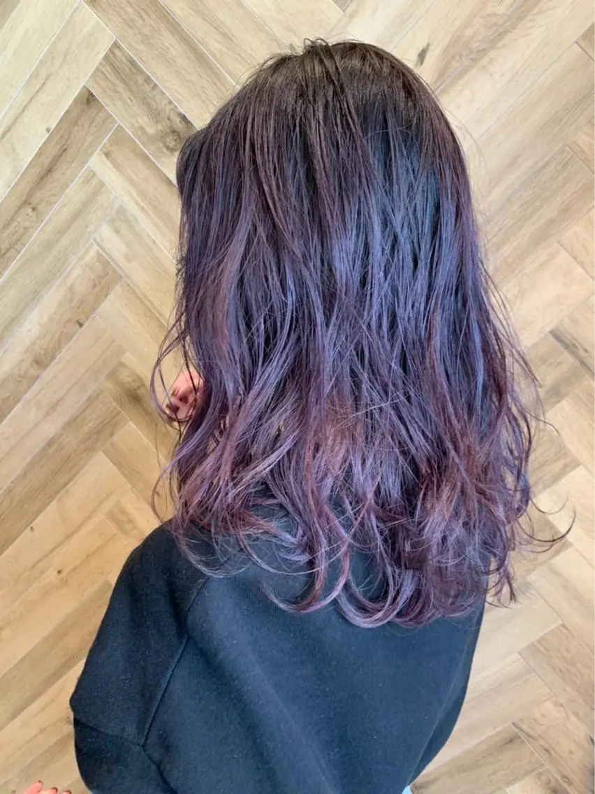 ミディアム カラー ブリーチ ブリーチなしカラー Earth岩槻店 YAGIのヘアスタイル