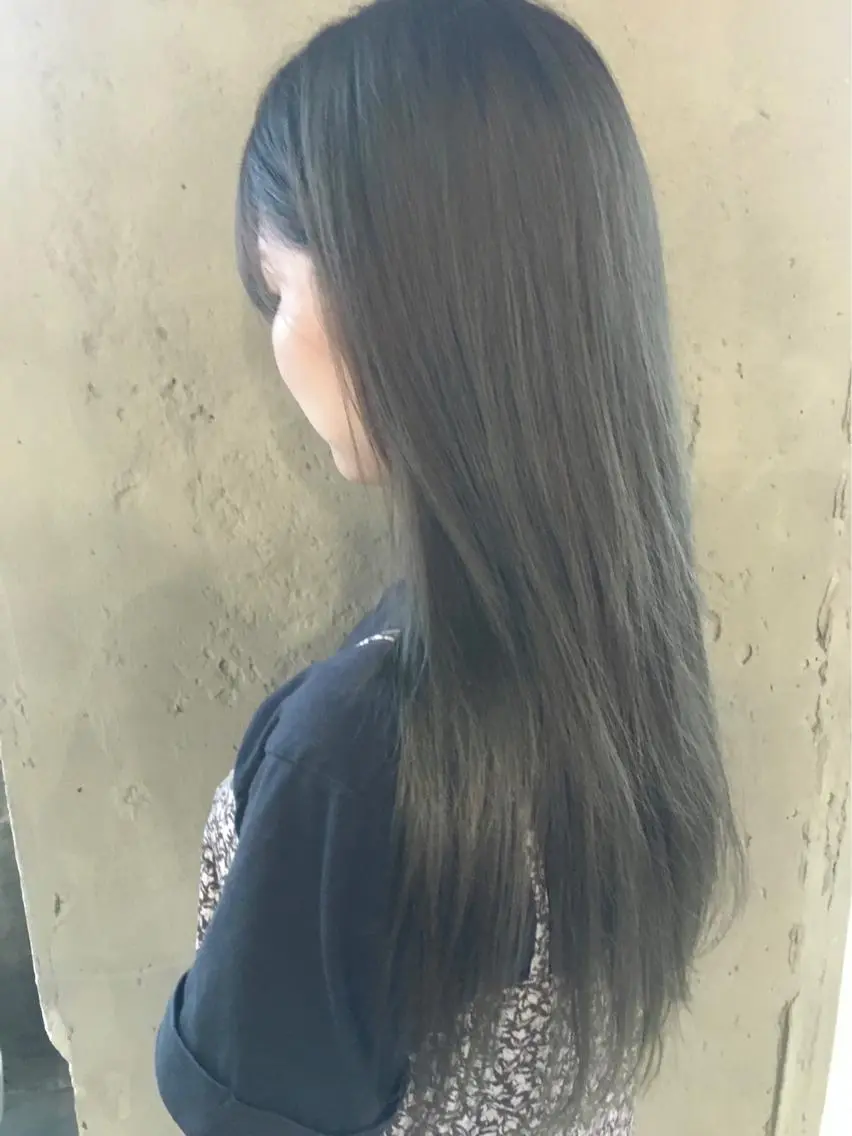 ロング 桐畑 周のヘアスタイル