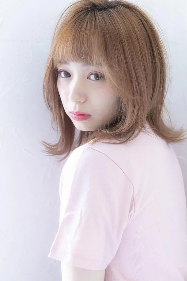ミディアム カラー 外ハネヘア 🧙『代表』平田 祥己✨のヘアスタイル