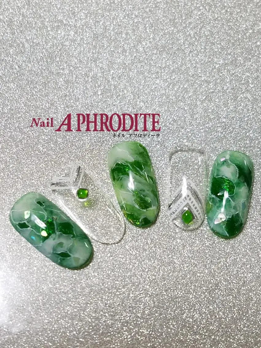 ネイル 大理石ネイル(マーブル) Nail  Aphroditeのネイルデザイン