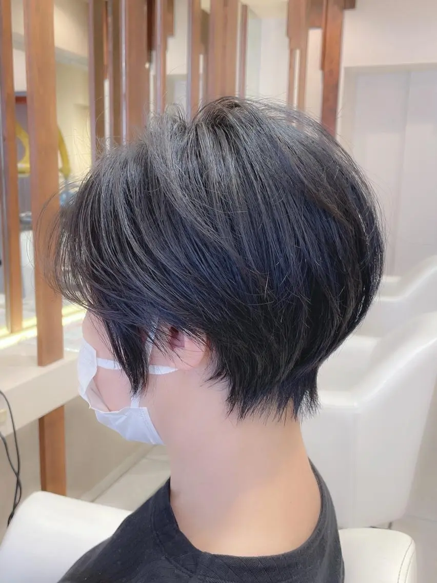 ショート 💎桑原勇志/ ショート/ハイトーンのヘアスタイル
