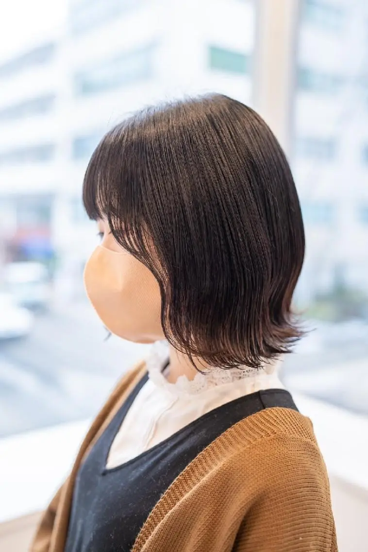 ミディアム カット トリートメント Lazo/ 原弥和子のヘアスタイル