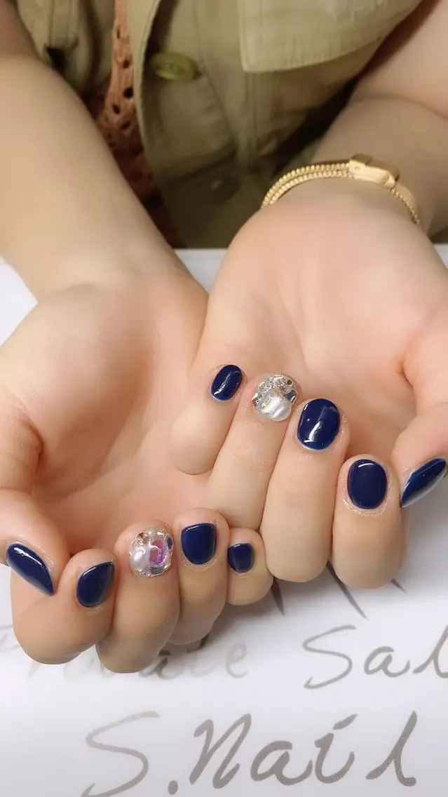 ネイル 西大分S.Nail 𓏲⋆🪸.⋆⸜🫧のネイルデザイン