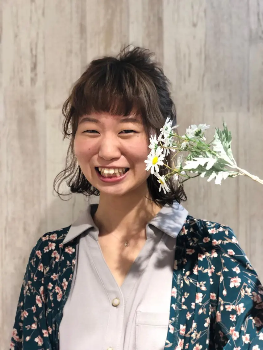 ショート 大場 優のヘアスタイル