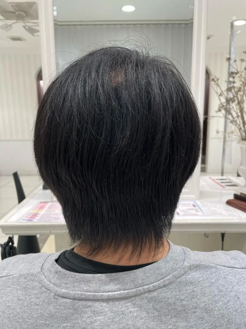メンズ マッシュウルフ マッシュ メンズウルフカット ウルフカット 🔹メンズ縮毛矯正 川島爽楽🔹のヘアスタイル