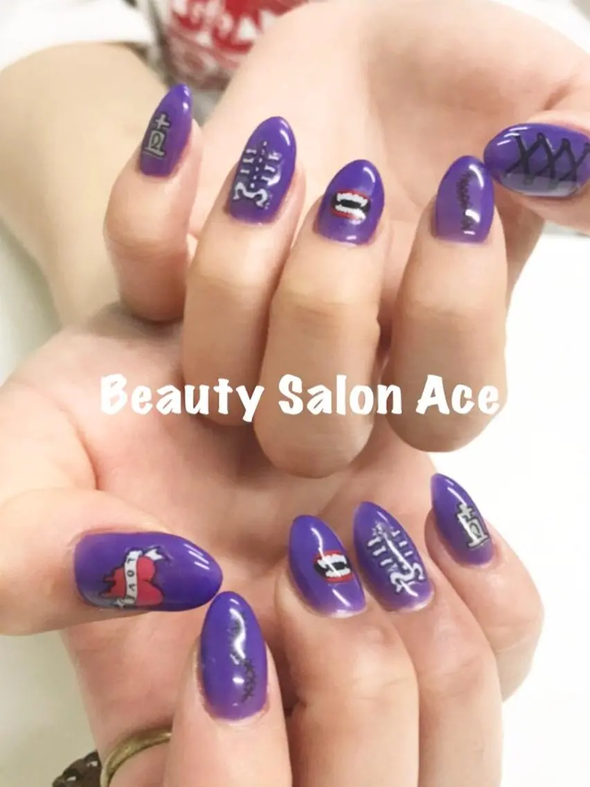 ネイル ワンカラーネイル 池袋フィルイン Ace♡Nailのネイルデザイン
