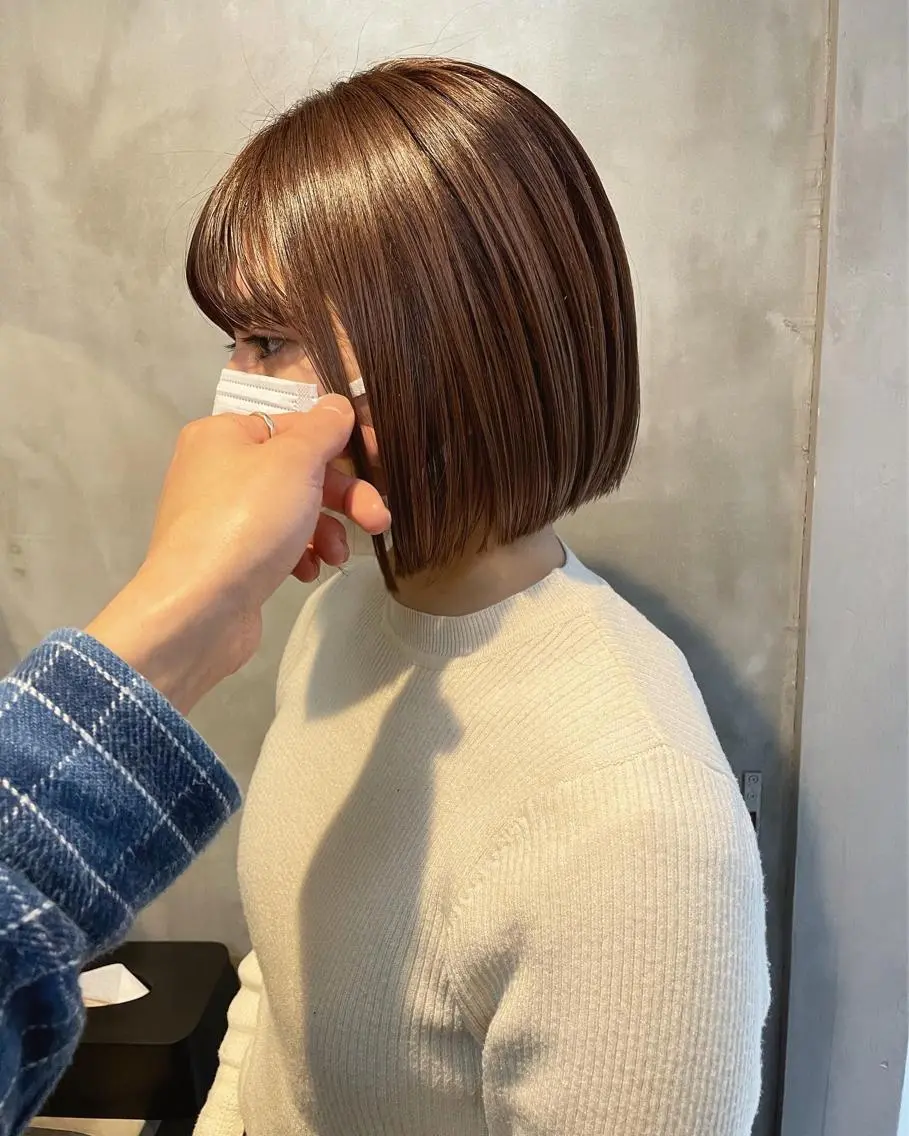 ショート 👑ボブはお任せ ミヤノ👑のヘアスタイル