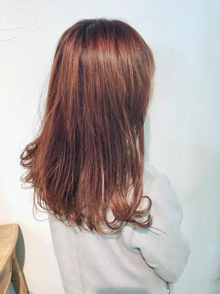 ミディアム 植野/新宿 高田馬場のヘアスタイル