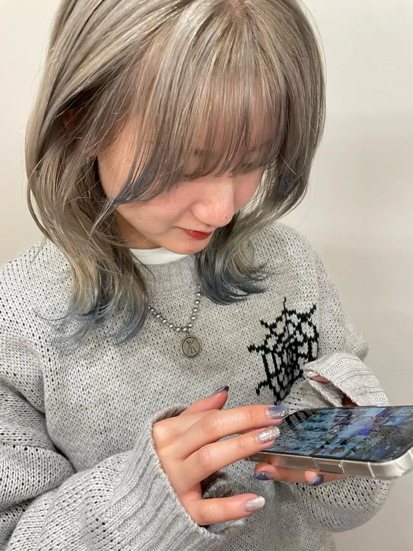 セミロング カラー ヘアアレンジ layer cut 店長/MIKUのその他イメージ