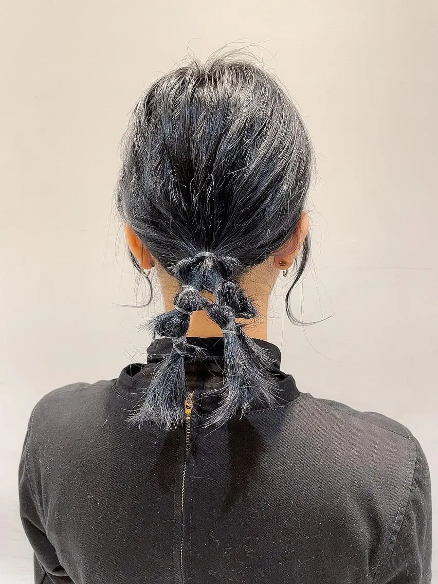 ミディアム ヘアアレンジ ヘアセット 🦖鶴岡 香純🦖のヘアスタイル