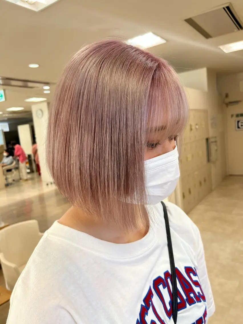 ミディアム カラー 暖色専門美容師🎀 お客様満足度◎のヘアスタイル