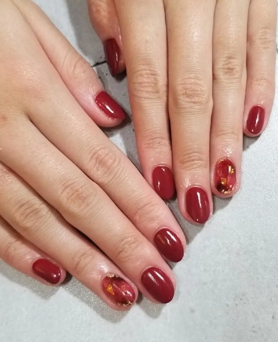 ネイル アートネイル ワンカラーネイル nijiiro🌈 サトウのネイルデザイン