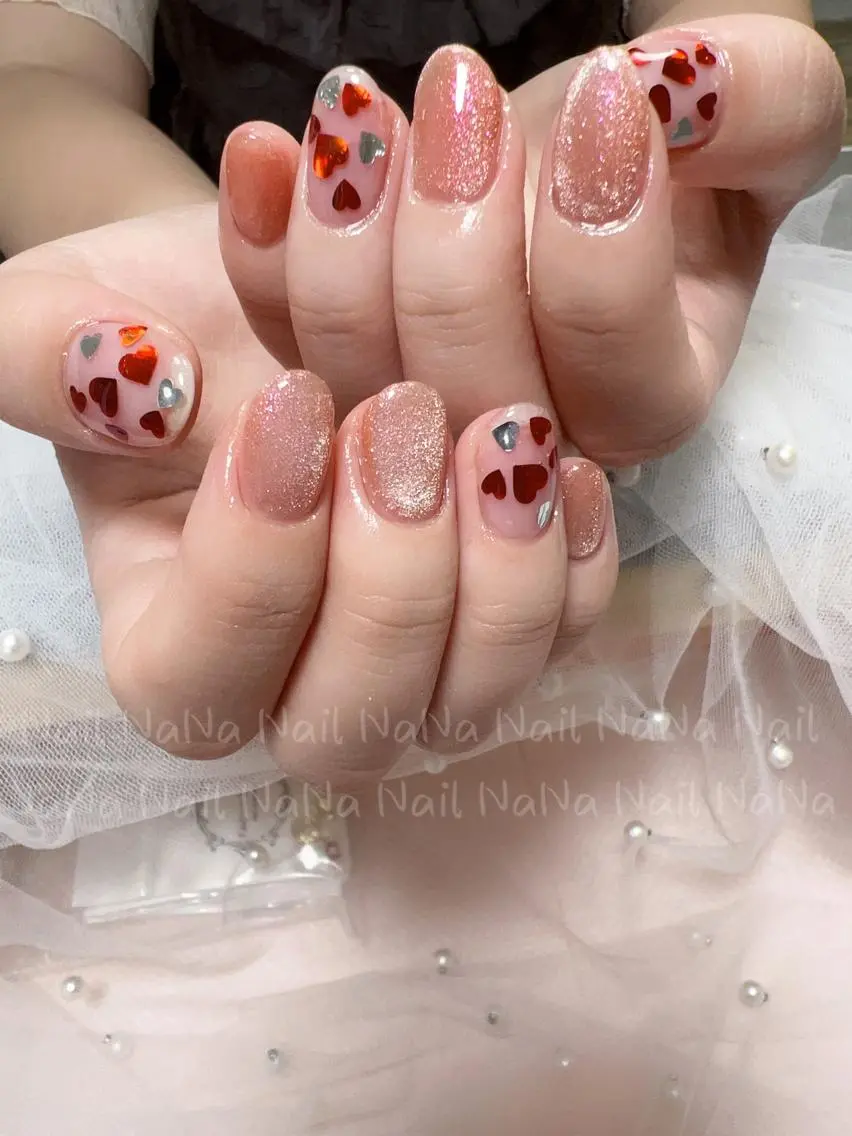 ショート カラー ネイル ハンドネイル Nail NaNaのネイルデザイン