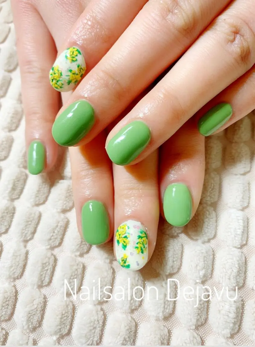 ネイル アートネイル Nail salon Dejavu 🌿のネイルデザイン