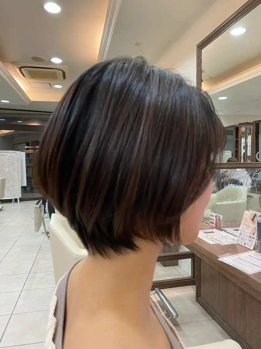 ショート ショートヘア カット トリートメント 《大人気髪質改善》 プログレス国分寺店のヘアスタイル