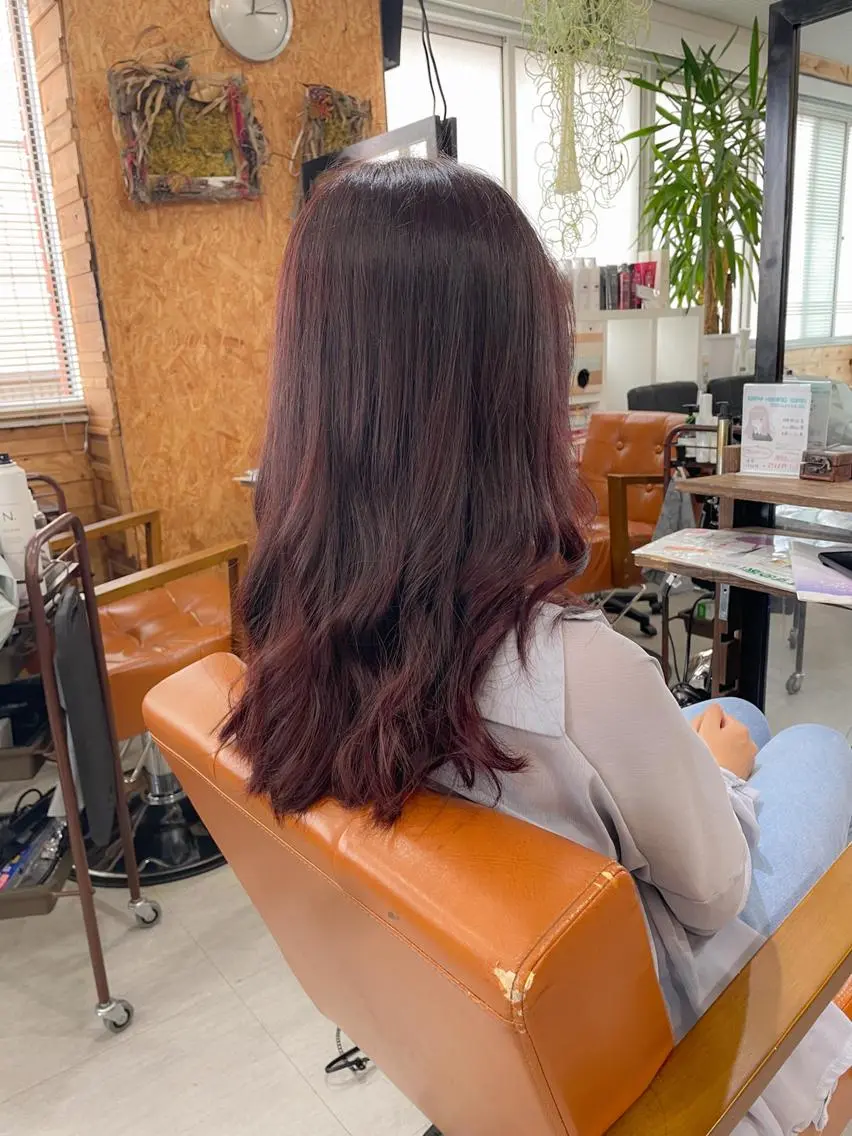 ロング カラー soin by poshのヘアスタイル