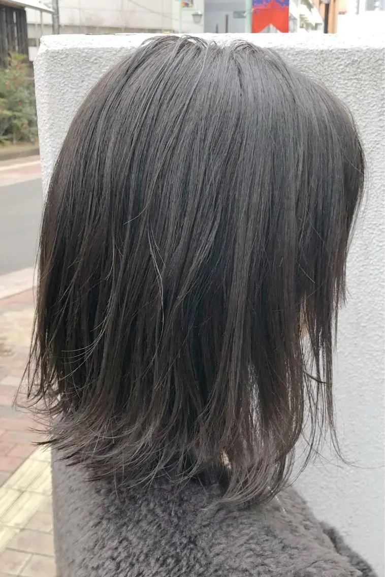 カラー グレージュ ハイライトカラー 千葉 大聖のヘアスタイル