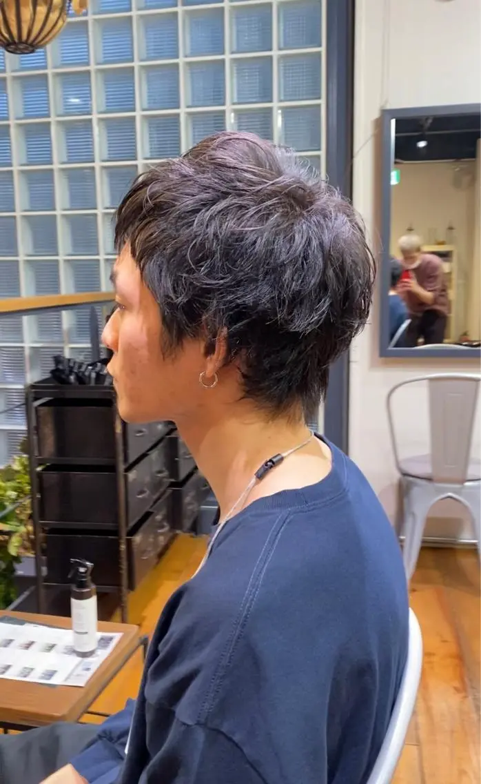 ショート メンズ 今出 りょうやのヘアスタイル