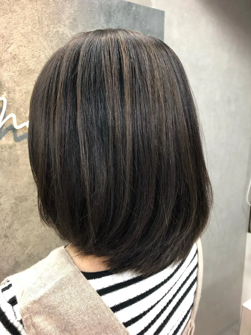 セミロング Noyヨシモト ヒロトのヘアスタイル