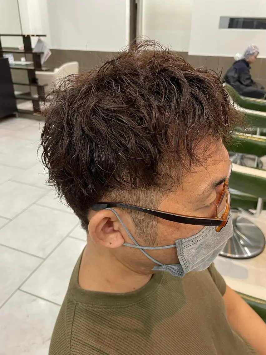 パーマ メンズ PROGRESS Harukiのヘアスタイル