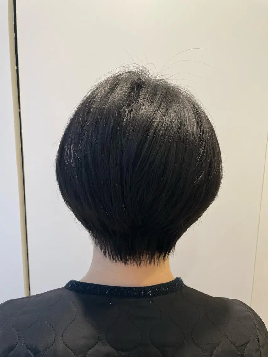 ショート くびれヘア ショート✨ボブ スタイル田﨑大雅✂️のヘアスタイル